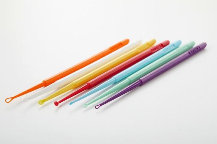 Bionix - Safe Ear Curettes, oor curettes Curette - paars -, Diversen, Verpleegmiddelen, Nieuw, Verzenden