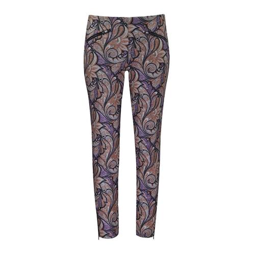 MAC • Dream Ankle luxury broek paisley • 34, Kleding | Dames, Broeken en Pantalons, Bruin, Nieuw, Maat 34 (XS) of kleiner, Verzenden