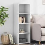 vidaXL buffetkast 40x41x124 cm bewerkt hout wit, Huis en Inrichting, Kasten | Buffetkasten, Minder dan 50 cm, Verzenden, 100 tot 150 cm