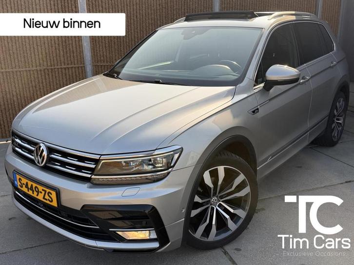 Zakelijke Lease |  Volkswagen Tiguan 1.4 TSI R-line Automaat, Auto's, Volkswagen, Onderhoudsboekje, Lease, Automaat, SUV of Terreinwagen