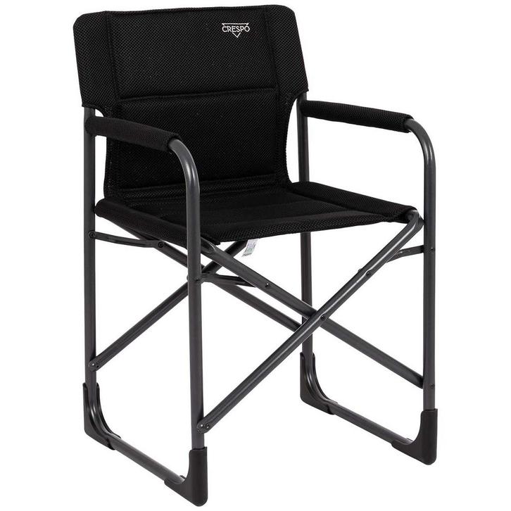 Crespo Stoel AP/214 Air-Deluxe Compact Zwart, Caravans en Kamperen, Kampeeraccessoires, Nieuw, Ophalen of Verzenden