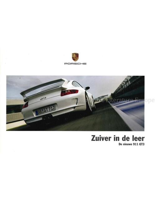 2006 PORSCHE 911 GT3 BROCHURE NEDERLANDS, Boeken, Auto's | Folders en Tijdschriften, Porsche