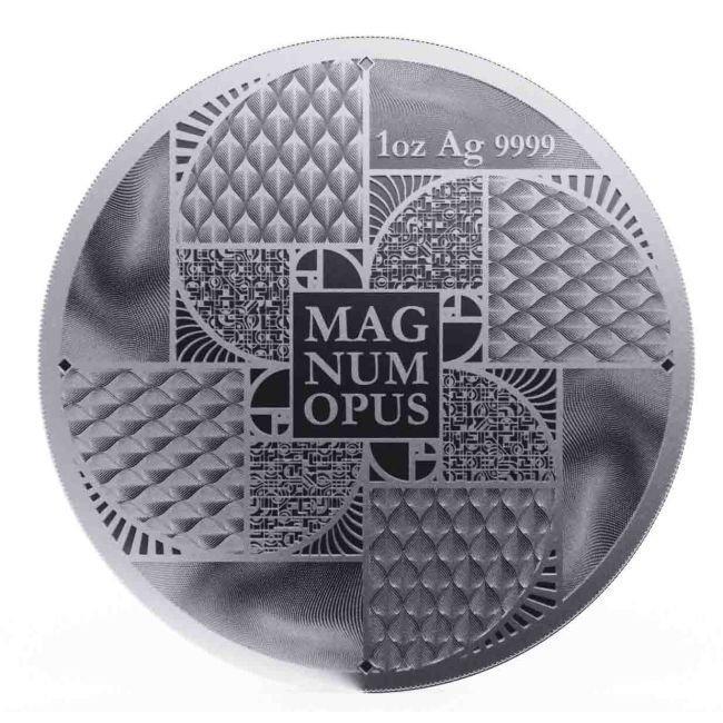 Niue. 2 Dollars 2023 1 oz $2 NZD Niue Silver Magnum Opus, Postzegels en Munten, Edelmetalen en Baren
