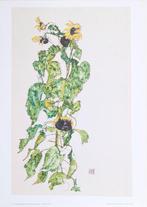 Egon Schiele (1890-1918), after - 2 Sunflowers: (1911) +