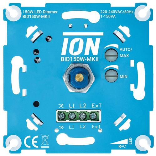 ION Industries LED Dimmer 0-150 Watt | BID150W, Doe-het-zelf en Verbouw, Elektra en Kabels, Nieuw, Ophalen of Verzenden