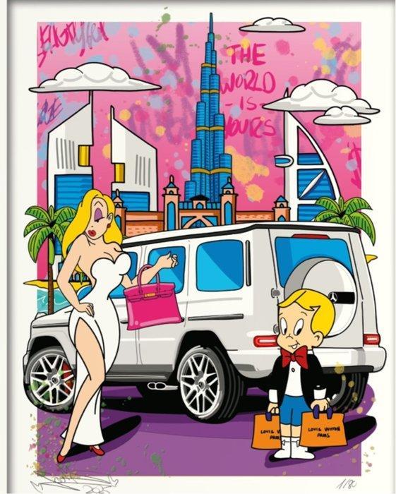 Louis Michel Krüger - Come to Dubai (3D-Artwork), Antiek en Kunst, Kunst | Designobjecten