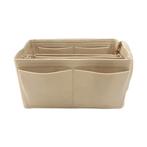 Handtas organizer - Bag in Bag - 11 ruime vakken - Beige -, Verzenden, Nieuw