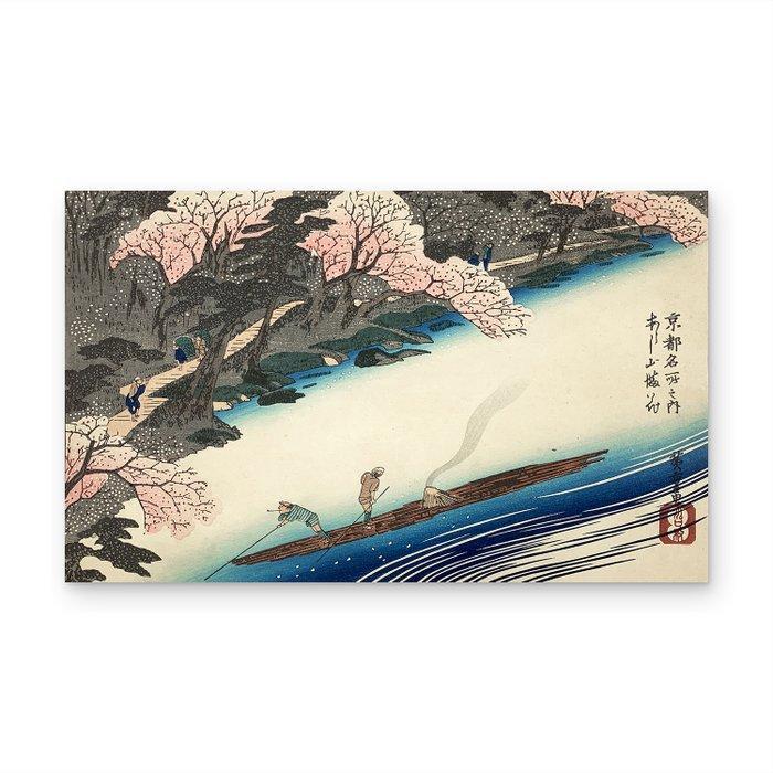 Arashiyama Manka () – Kyoto Meisho no Uchi Ukiyo-e -, Antiek en Kunst, Antiek | Overige Antiek