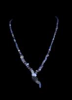 Oud-Romeins Dark Blue Glass Kralenketting (Zonder, Antiek en Kunst