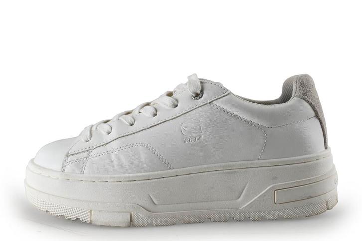 G-Star Veterschoenen in maat 38 Wit | 10% korting, Kleding | Dames, Schoenen, Wit, Zo goed als nieuw, Overige typen, Verzenden
