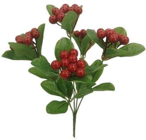 Bessentak Rood Kunstbloem 32 cm per stuk, Huis en Inrichting, Woonaccessoires | Kunstplanten en Kunstbloemen, Nieuw, Ophalen of Verzenden