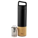 RBL Thee Thermosfles 530ml Bamboe/Zwart, Ophalen of Verzenden, Nieuw
