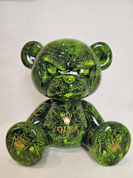 ArtBrut by Ann - Mad Bear - Crystal Rolex, Antiek en Kunst, Kunst | Designobjecten