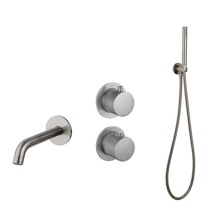 Sani Royal Inbouw Thermostatische Badkraan Set Gun, Doe-het-zelf en Verbouw, Sanitair
