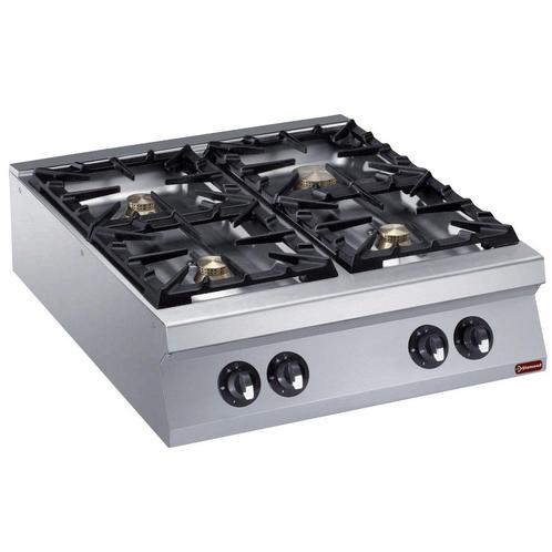 Diamond Gasfornuis | 4 Branders | Top | 1x 10kw + 3x 6kw | 8, Zakelijke goederen, Horeca | Keukenapparatuur, Nieuw in verpakking