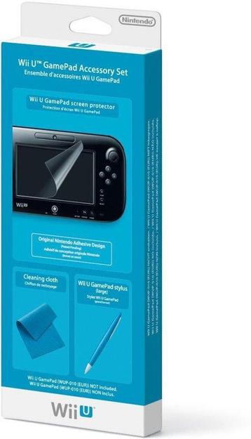 Nintendo Beveiliging + Schoonmaak Set Gamepad Wii U beschikbaar voor biedingen