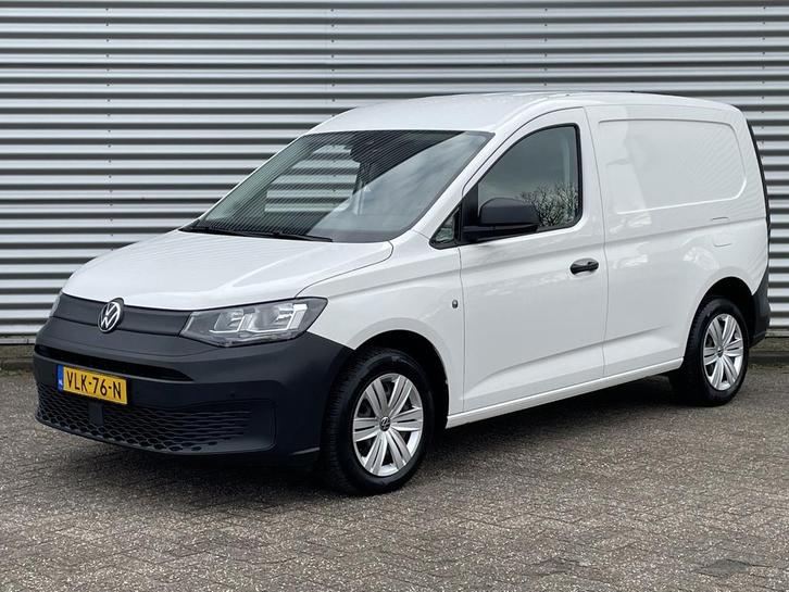 Volkswagen Caddy Cargo 2.0TDI 120PK Comfort Automaat Adaptiv, Auto's, Bestelauto's, Lease, Automaat, Wit, Volkswagen, Financial lease