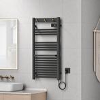 pro.tec Handdoekradiator Uvdal elektrisch 105x50x4,3 cm zwar, Doe-het-zelf en Verbouw, Verwarming en Radiatoren, Verzenden, Nieuw
