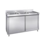 GGM Gastro | Spoelbakkast PREMIUM - 1600x600mm - met 2 |, Zakelijke goederen, Horeca | Keukenapparatuur, Verzenden, Nieuw in verpakking