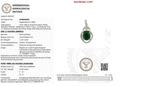 Hanger - 18 karaat Geel goud - 1.86ct. tw. Smaragd - Diamant, Sieraden, Tassen en Uiterlijk, Antieke sieraden