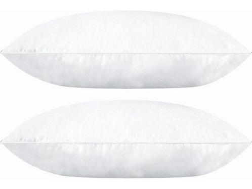 Hotel Collectie - Classic Percal Hoofdkussen Set van 2 -, Huis en Inrichting, Woonaccessoires | Overige, Nieuw, Verzenden