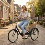 Fiets Driewieler Volwassen | Zwart | 7 Versn | Scherpe Prijs, Ophalen of Verzenden, Nieuw, Viking Choice