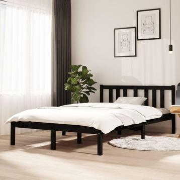 Zwart Houten Bed 120x200: | Tweedekansje | OP=OP beschikbaar voor biedingen