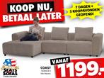 Coast Hoekbank vanaf €1199.- Betaal in 3x zonder rente!, Nieuw