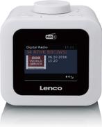 Lenco CR-620WH - Wekkerradio met DAB - Alarmfunctie - Wit, Verzenden, Nieuw in verpakking