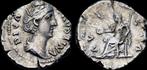 Died 141ad Roman Diva Faustina I Ar denarius Vesta seated..., Verzenden