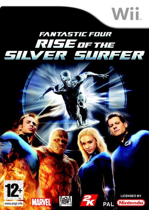 Fantastic Four Rise of the Silver Surfer-Standaard (Wii), Spelcomputers en Games, Games | Nintendo Wii, Zo goed als nieuw, Ophalen of Verzenden