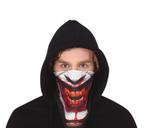 Halloween Bandana Masker Clown Klittenband, Nieuw, Verzenden