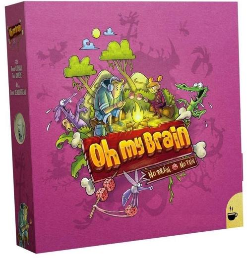 Oh My Brain NL | Black Rock Games - Kaartspellen, Hobby en Vrije tijd, Gezelschapsspellen | Kaartspellen, Nieuw, Verzenden