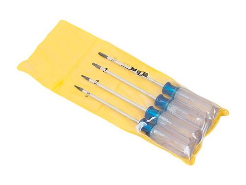 Torx schroevendraaier set - 4 delig, Doe-het-zelf en Verbouw, Gereedschap | Handgereedschap, Nieuw, Ophalen of Verzenden