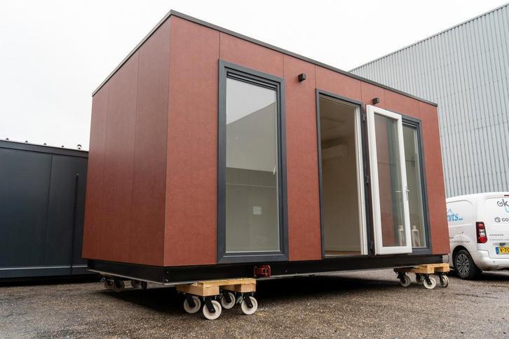 OK-Unit+ 5.80 m x 3.34 m | Kantoorunit | Tuinkanoor, Tuin en Terras, Overige Tuin en Terras, Nieuw