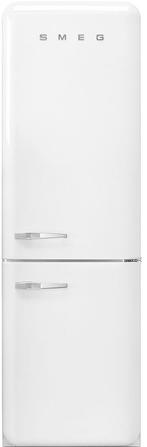 Smeg FAB32RWH5 retro jaren 50 koelkast wit - rechtsdraaiend, Witgoed en Apparatuur, Koelkasten en IJskasten, 150 tot 200 liter