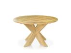 sens line Malta teak table Ø 130 cm FSC Recycled teak, Nieuw, Rond, Teakhout