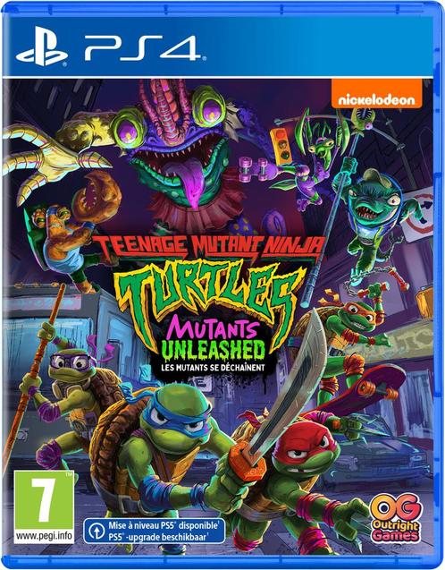 Teenage Mutant Ninja Turtles: Mutants Unleashed (PlayStat..., Spelcomputers en Games, Games | Sony PlayStation 4, Gebruikt, Vanaf 3 jaar