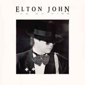 LP gebruikt - Elton John - Ice On Fire, Cd's en Dvd's, Vinyl | Rock, Zo goed als nieuw, Verzenden