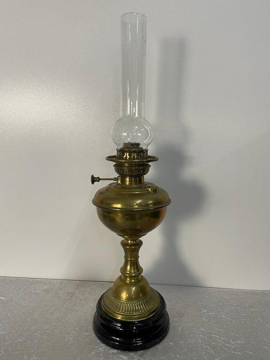 Veritas - Olielamp - Glas, Koper, Keramiek - Grote Antieke, Antiek en Kunst, Antiek | Overige Antiek