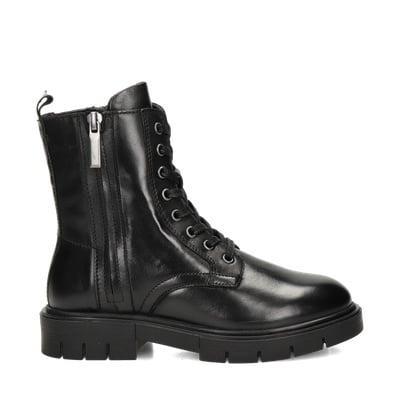 Nelson Kids veterboots in het Zwart, Kleding | Dames, Schoenen, Lage of Enkellaarzen, Zwart, Nieuw, Verzenden