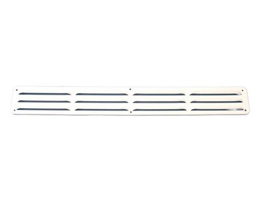 Aluminium schoepenrooster opbouw 500 x 65mm - WIT (1-5006W), Doe-het-zelf en Verbouw, Ventilatie en Afzuiging, Nieuw, Verzenden