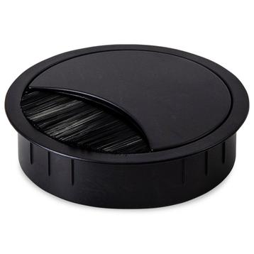 Kabeldop Shift 80 - Zwart Metaal | Inbouw | 80 mm beschikbaar voor biedingen