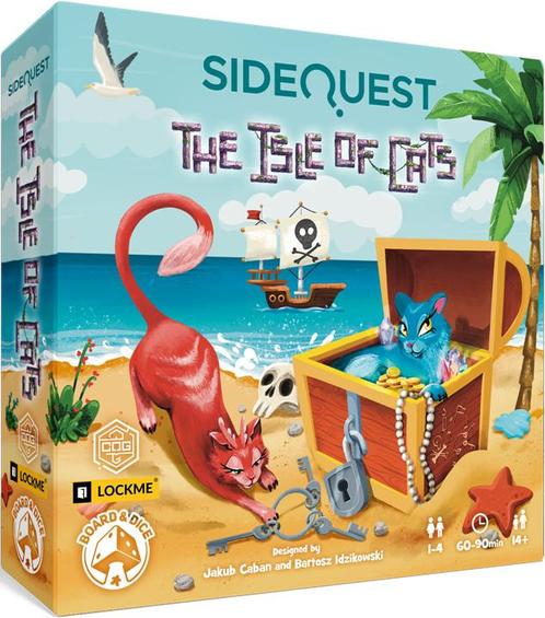 Side Quest - The Isle Of Cats | Board and Dice SC -, Hobby en Vrije tijd, Gezelschapsspellen | Bordspellen, Nieuw, Verzenden