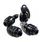 TT-products ventieldoppen Black Grenades handgranaat 4 stuks, Ophalen of Verzenden, Nieuw