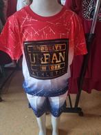 Stoer urban rood setje meerdere maten., Kinderen en Baby's, Kinderkleding | Maat 134, Ophalen of Verzenden, Nieuw, Jongen, Setje