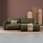 *WOONWINKEL* Groene Slaapbank Chaise Longue Rechts, Verzenden, Nieuw
