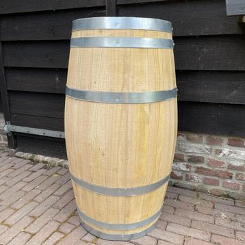 Sigaar Wijnvat / Regenton 160 liter kastanjehout - Vast beschikbaar voor biedingen
