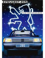 1984 PEUGEOT 205 BROCHURE NEDERLANDS, Nieuw, Peugeot, Author