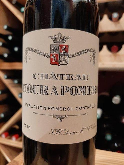2010 Chateau Latour à Pomerol - Pomerol - 3 Flessen (0.75, Verzamelen, Wijnen